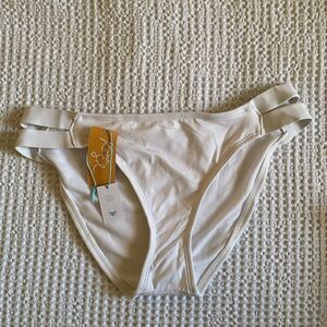 Kona Sol White Bikini Bottom